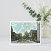 市場セント、バンガー、PAヴィンテージ ポストカード (スタンド正面)