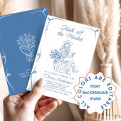 市場ファンキーのブライダルシャワー 招待状