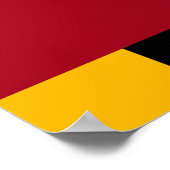 市場フランスの(紋章の)フラ・ダ・リ標識 ポスター (角)