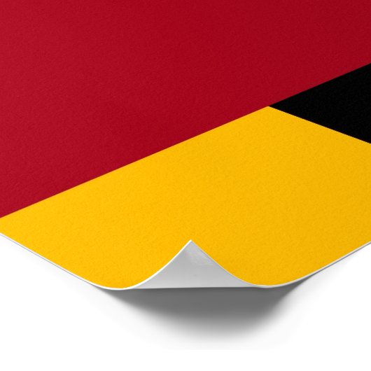 市場フランスの(紋章の)フラ・ダ・リ標識 ポスター (角)