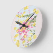 市場ポジターノ#1 #wall #art ラウンド壁時計 (傾斜)