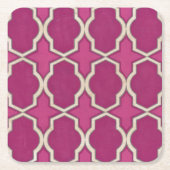 市場モチフII スクエアペーパーコースター (正面)