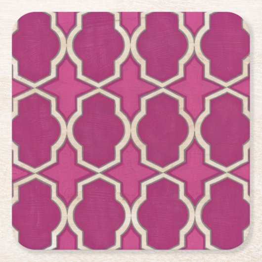 市場モチフII スクエアペーパーコースター (正面)