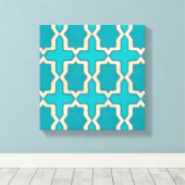 市場モチーフV キャンバスプリント (インサイチュ (ウッドフロア))