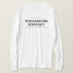 「市場化民主主義」 Tシャツ