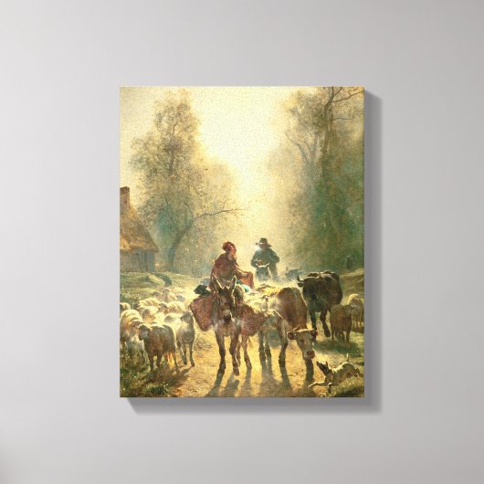 市場向け設定 キャンバスプリント (正面)