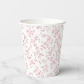 市場外のフローラ農家ブライダルシャワー 紙コップ (裏面)