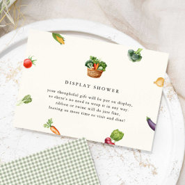 市場外の新鮮なブライダルシャワーディスプレイシャワー エンクロージャーカード