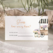 市場外の新鮮な数のキス エンクロージャーカード