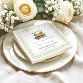 市場外の農家市場ブライダルシャワー スタンダードランチョンナプキン