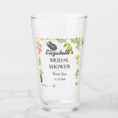 市場外の農家市場ブライダルシャワー タンブラーグラス (正面)