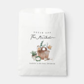 市場外の農家市場ブライダルシャワー フェイバーバッグ (正面)