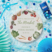 市場外の農家市場ブライダルシャワー ペーパープレート (パーティー)