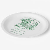 市場外の農家市場ブライダルシャワー ペーパープレート (アングル)