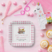 市場外の農家市場ブライダルシャワー ペーパープレート (パーティー)