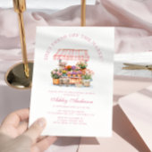 市場外の農家市場ブライダルシャワー 招待状