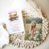 市場外の農家市場ブライダルシャワー 招待状