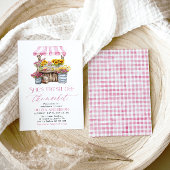 市場外の農家市場ブライダルシャワー 招待状