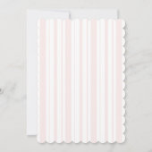 市場外の農家市場ブライダルシャワー 招待状 (裏面)