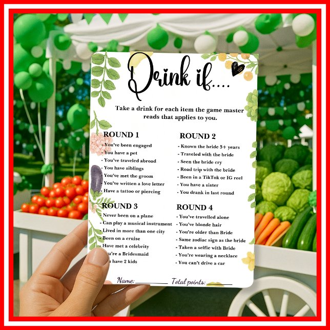 市場外の飲み物のブライダルシャワーゲもしーム (クリエイターアップロード済み)