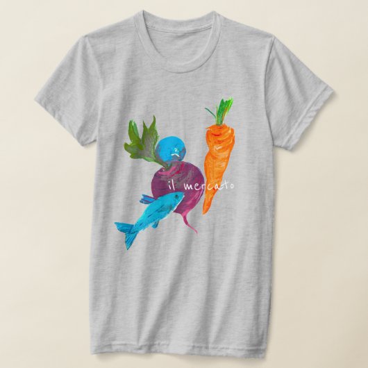 市場日 Tシャツ (レイダウン)