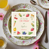 市場直送のファーマー ブライダルシャワー スタンダードカクテルナプキン