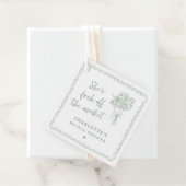 市場直送のフレッシュな花嫁のシャワー フェイバータグ (インサイチュ)