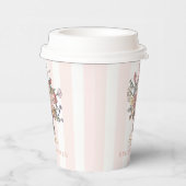 市場直送のフレッシュな花束　ブライダルシャワー 紙コップ (右)