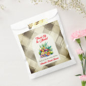 市場素朴のフルーツブライダルシャワー フェイバーバッグ (封をした状態)