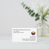 市場調査アナリスト 名刺 (スタンド正面)