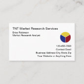 市場調査アナリスト 名刺 (正面)