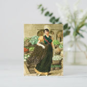 市場調理師 ポストカード (スタンド正面)