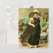 市場調理師 ポストカード (正面/裏面)