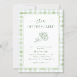 市場農家ブライダルシャワー招待 招待状