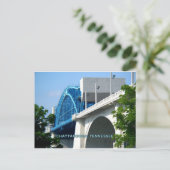 市場通りブリッジ – チャタヌーガ， TN ポストカード (スタンド正面)