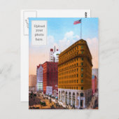 市場通り西サンフランシスコのモンゴメリーから ポストカード (正面/裏面)