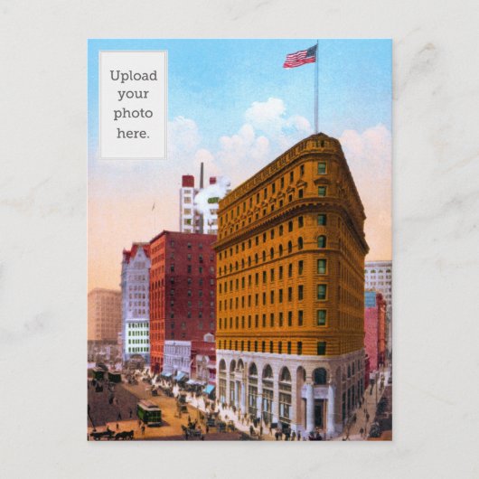 市場通り西サンフランシスコのモンゴメリーから ポストカード (正面)