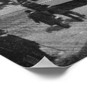 市場通り、マンチェスター、c.1910 ポスター (角)