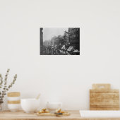 市場通り、マンチェスター、c.1910 ポスター (キッチン)