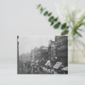 市場通り、マンチェスター、c.1910 ポストカード (スタンド正面)