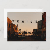 市場通り(ヴェネツィアビーチ、CA) ポストカード (正面/裏面)