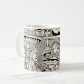 市場 コーヒーマグカップ (正面左)