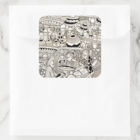 市場 スクエアシール (バッグ)