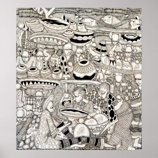 市場 ポスター (正面)