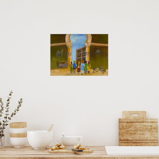 市場 ポスター (キッチン)