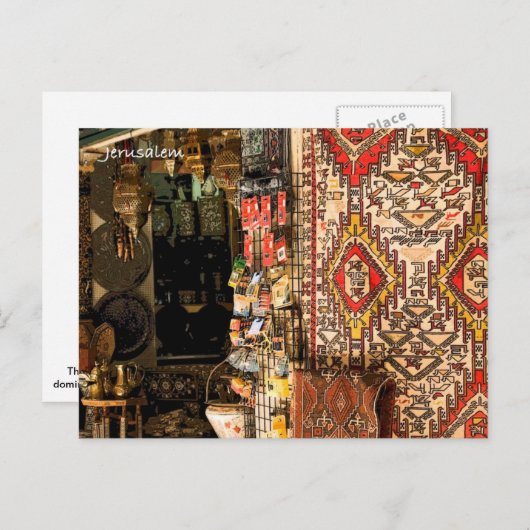 市場 ポストカード (正面/裏面)