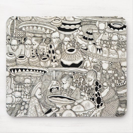 市場 マウスパッド (正面)