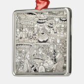 市場 メタルオーナメント (左)