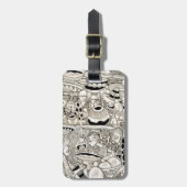 市場 ラゲッジタグ (正面縦)