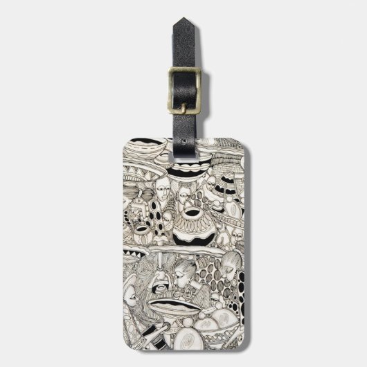 市場 ラゲッジタグ (正面縦)